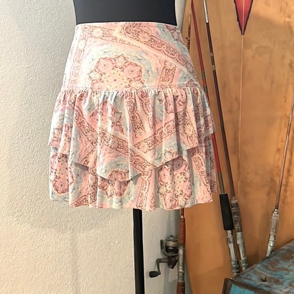 🏝️NWT, Ale’ by Alessandra, Prairie in Soft Tones, Swim Skirt, Sold-Out On-Line - Picture 5 of 11